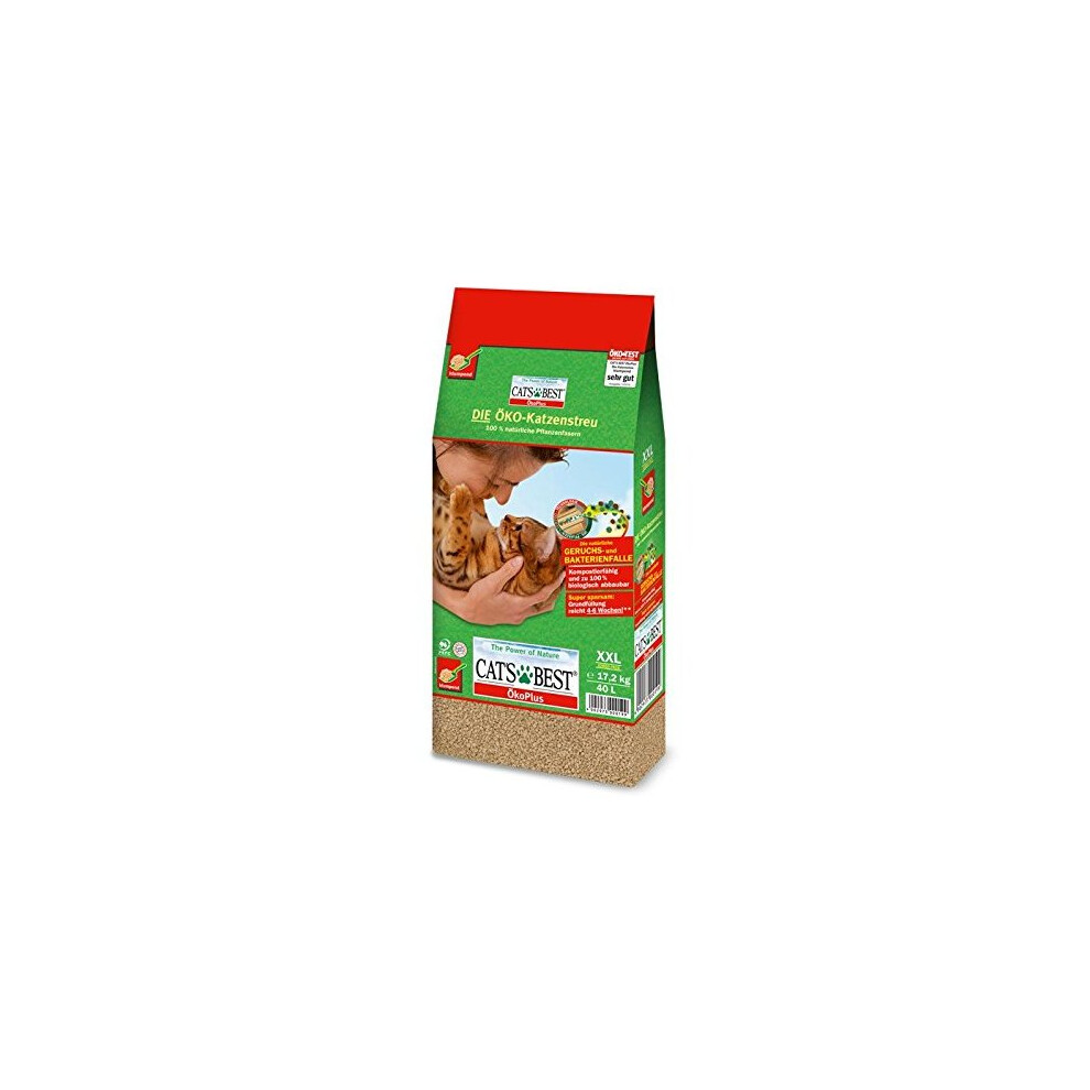 Cat's Best Ãko Plus Cat Litter, 30 L