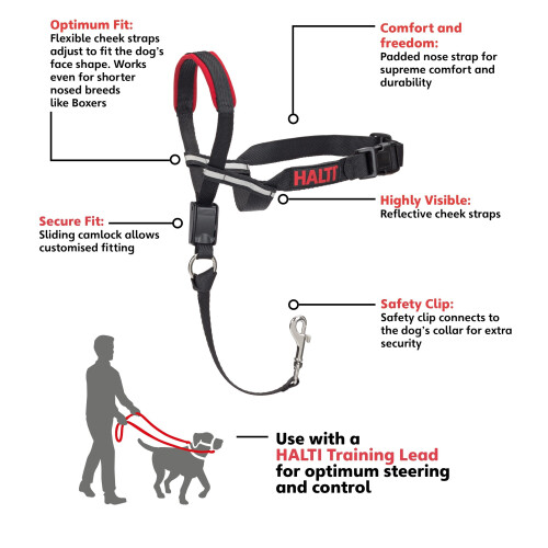 HALTI OptiFit Headcollar, Medium 2
