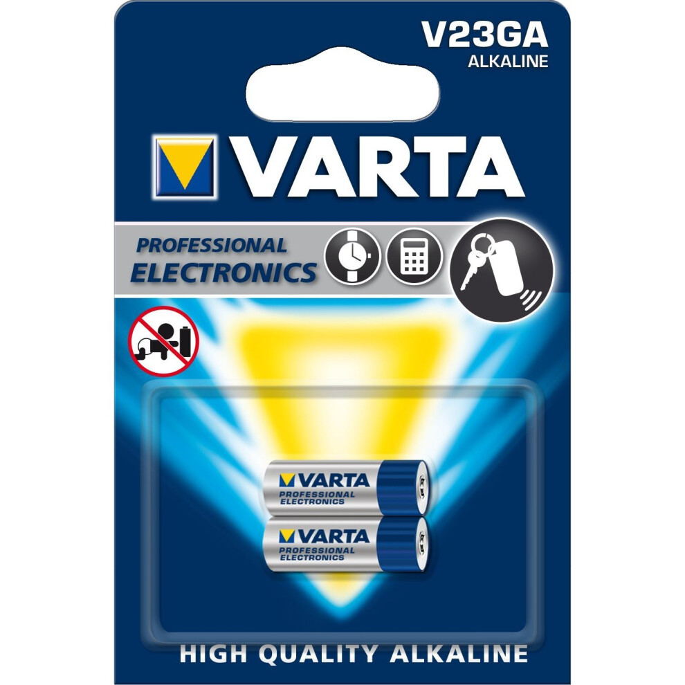 Varta V 23 GA MN21  Alkaline 12V Battery - 2 pack