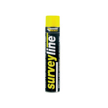 Everbuild SURVEYYE Surveyline Marker Spray Yellow 700 ml