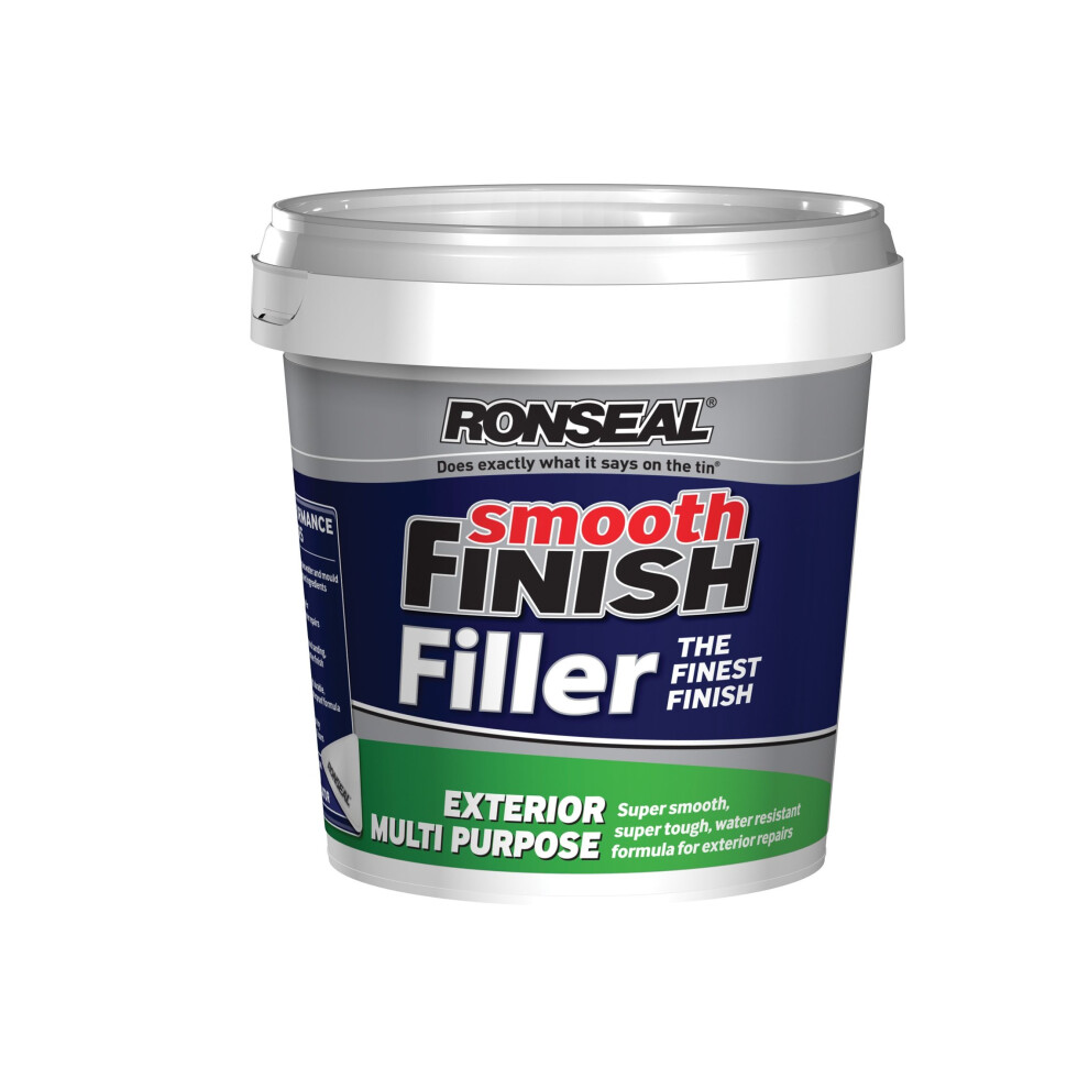 Ronseal - Smooth Finish Exterior Multi Purpose Ready Mix Filler Tub 1.2 kg