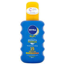 Nivea Sun Immediate Protection Moisturising Sun Spray SPF15 200 ml