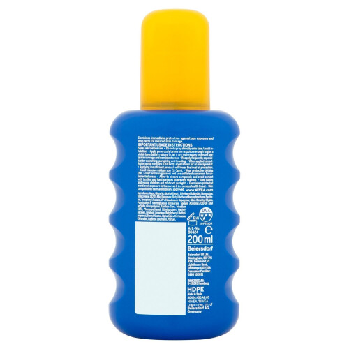 NIVEA Nivea Sun Immediate Protection Moisturising Sun Spray SPF15 200 ml 1