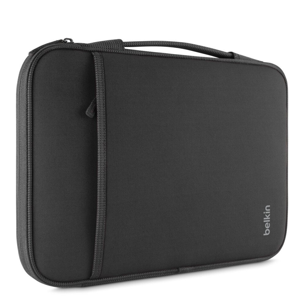 Belkin Protective Sleeve, Carry Handle, Zipped Storage Upto 11" Laptops, Black