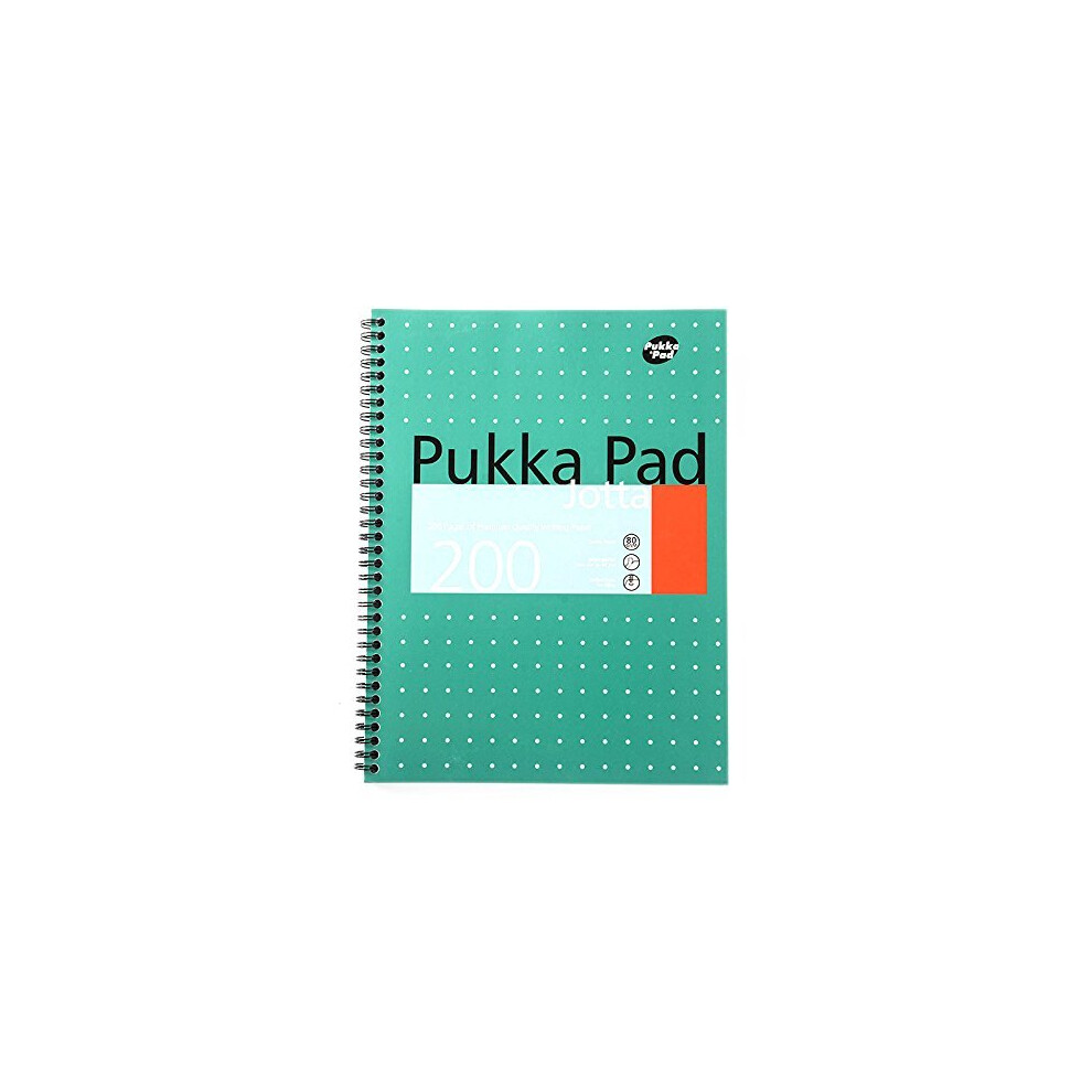 Pukka A4 Jotta Metallic Wirebound Notebook