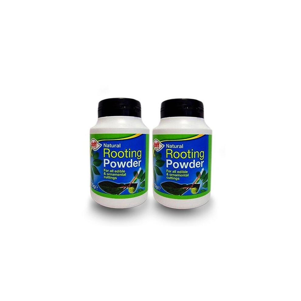 2 x DoffÂ® Hormone Rooting Powder 75g - Help New Roots