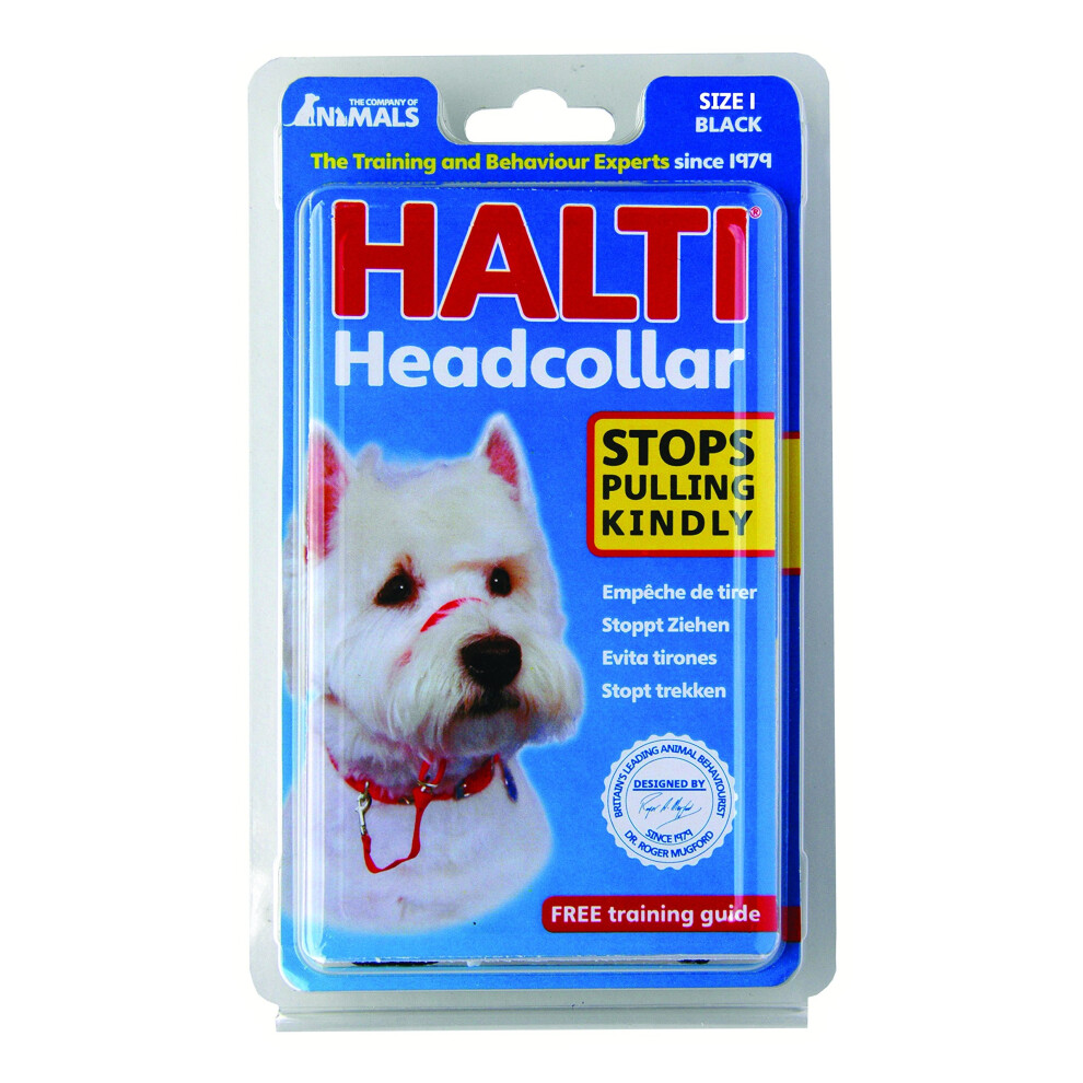 HALTI Headcollar Black Size 1