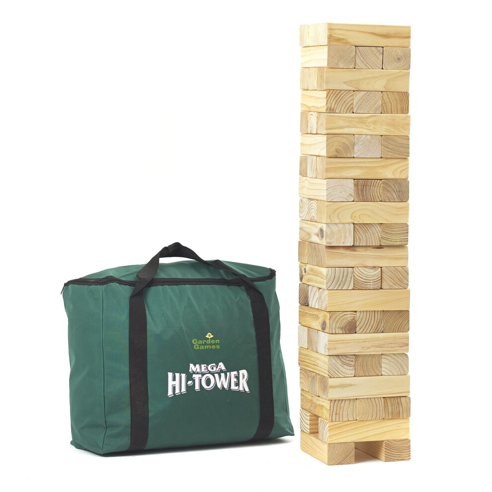 Garden Games Mega Hi-Tower in a Bag - Giant 0.9m - 2.3m (max.)