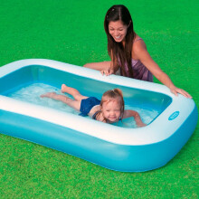 Rectangular Baby Pool with Soft Inflatable Floor