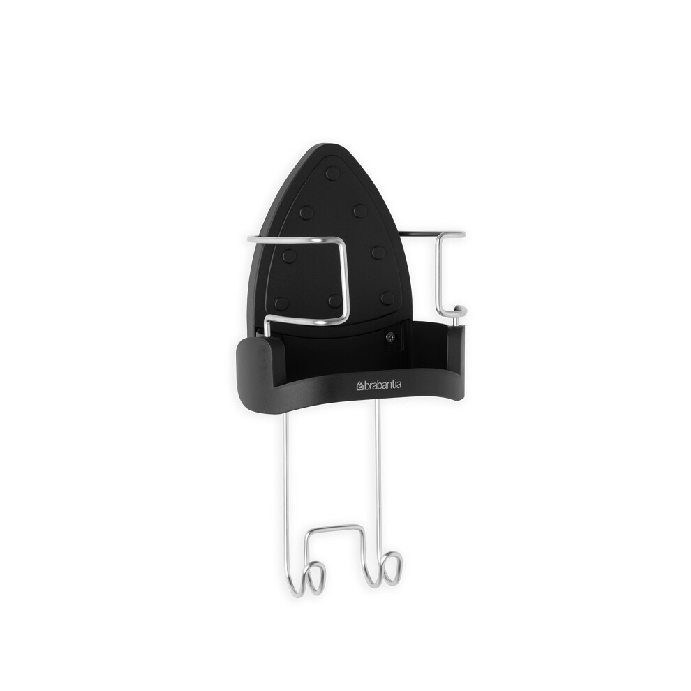 Brabantia Ironing Board Hanger and Iron Store - Black