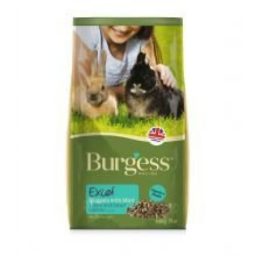 Burgess Excel Junior and Dwarf Nuggets with Mint Rabbit Food 10 kg