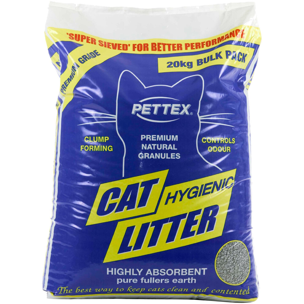 Pettex Premium Clumping Cat Litter 20 kg