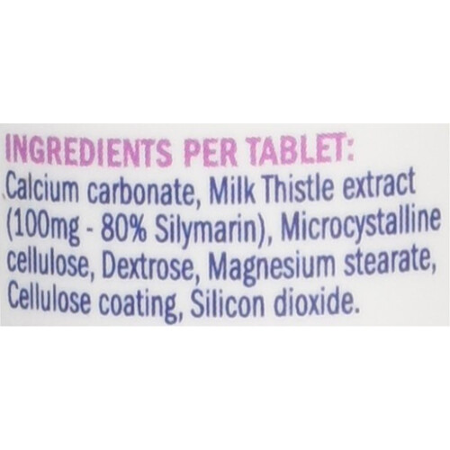 Dorwest Herbs Milk Thistle Tablets for Dogs and Cats 100 Tablets 2