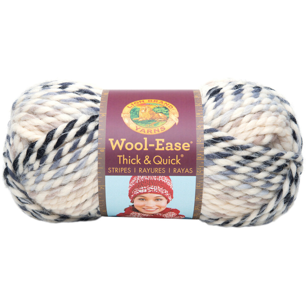 Lion Brand Wool-Ease Thick & Quick Yarn-Moonlight