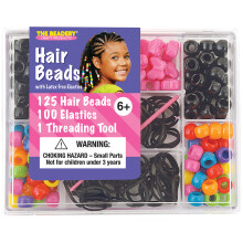 Small Hair Bead Box Kit-Circus