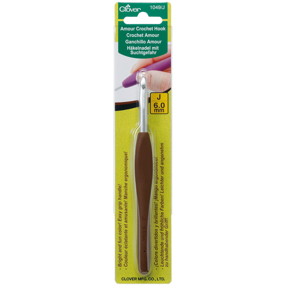 Clover Amour Crochet Hook-Size J10/6mm