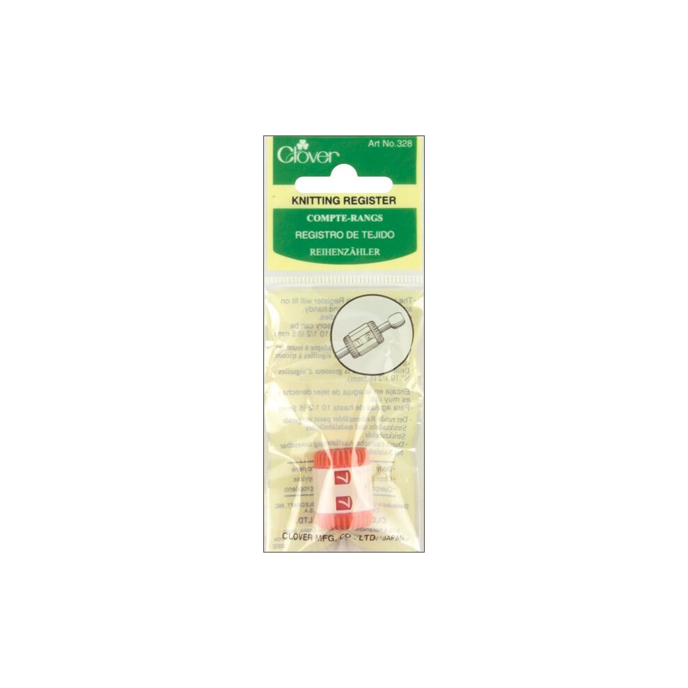 Knit Register-Fits Up To Size 10.5