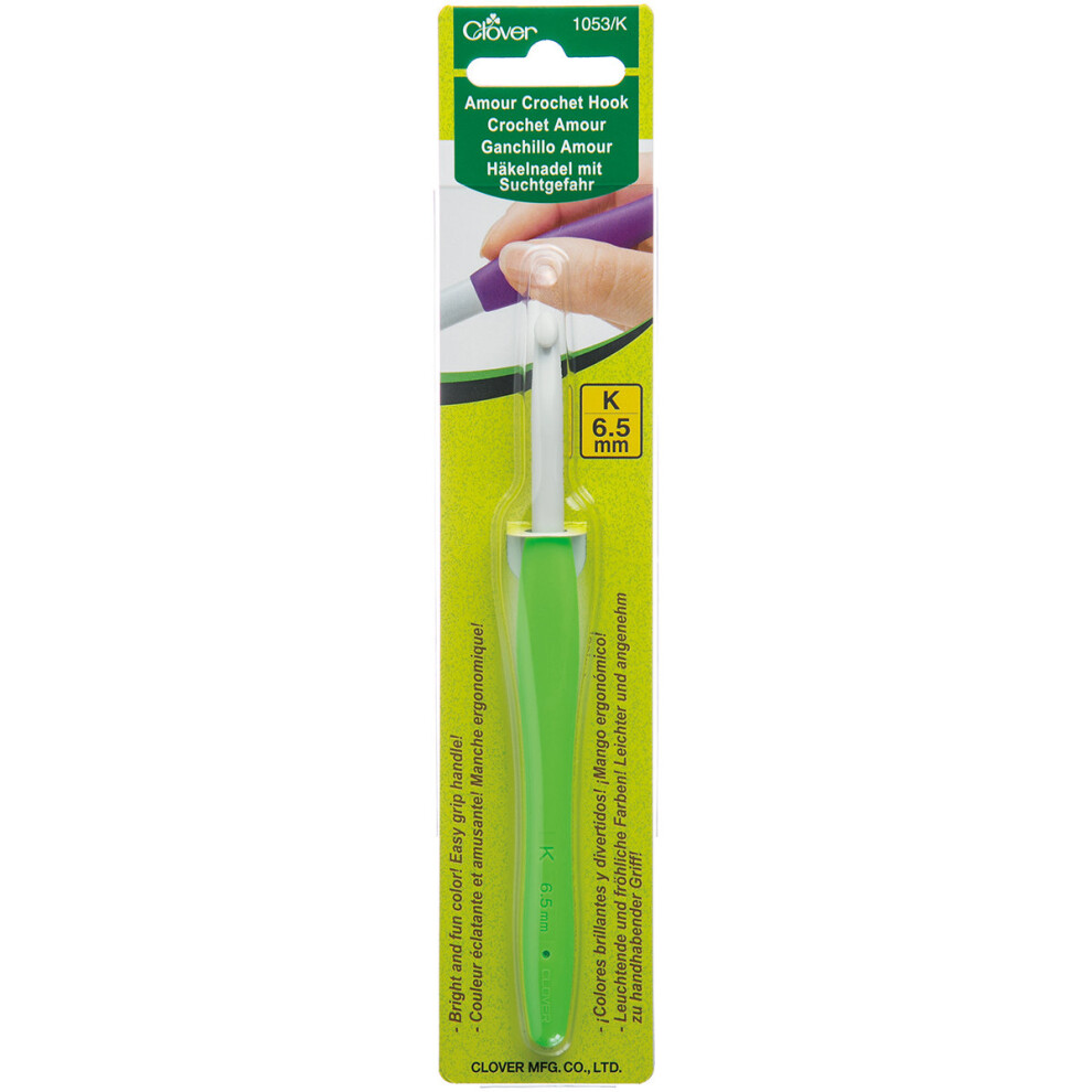 Clover Amour Crochet Hook-Size K/6.5mm