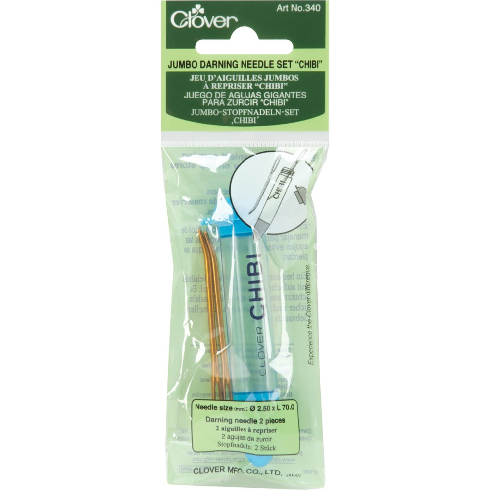 Clover Chibi Tapestry Needle Set-Jumbo 2/Pkg