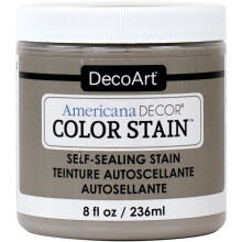 Americana Decor Color Stains 8oz-Ash Grey