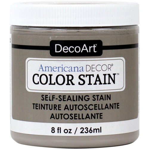 Americana Decor Color Stains 8oz-Ash Grey