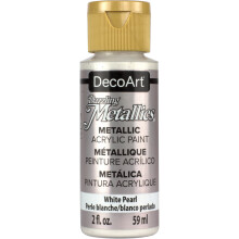 Dazzling Metallics Akrylfärg 2oz-White Pearl