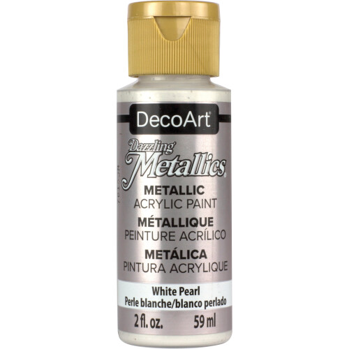 Dazzling Metallics Akrylfärg 2oz-White Pearl