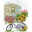 DMC DMC Counted Cross Stitch Kit 8'X10"-Flowery Bicycle (14 Count) 1