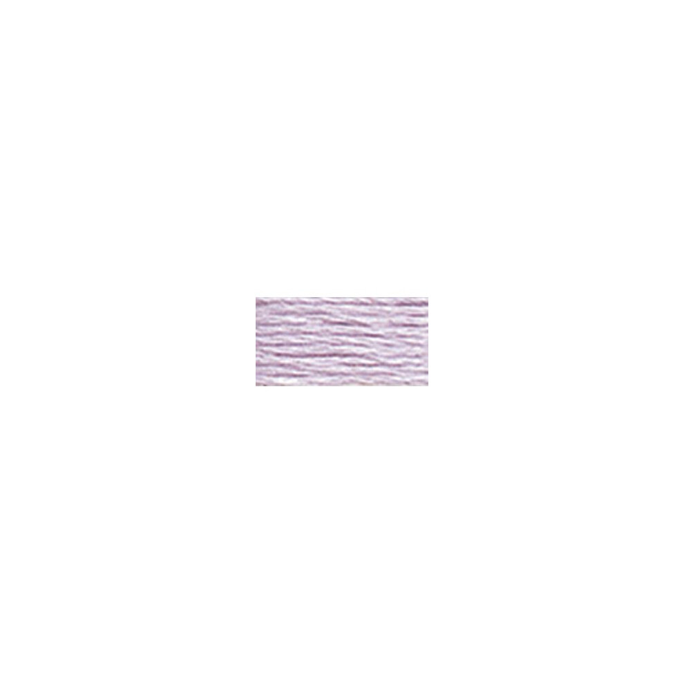 Dmc Pearl Cotton Ball Size 8 87Yd-Light Lavender White,Purple