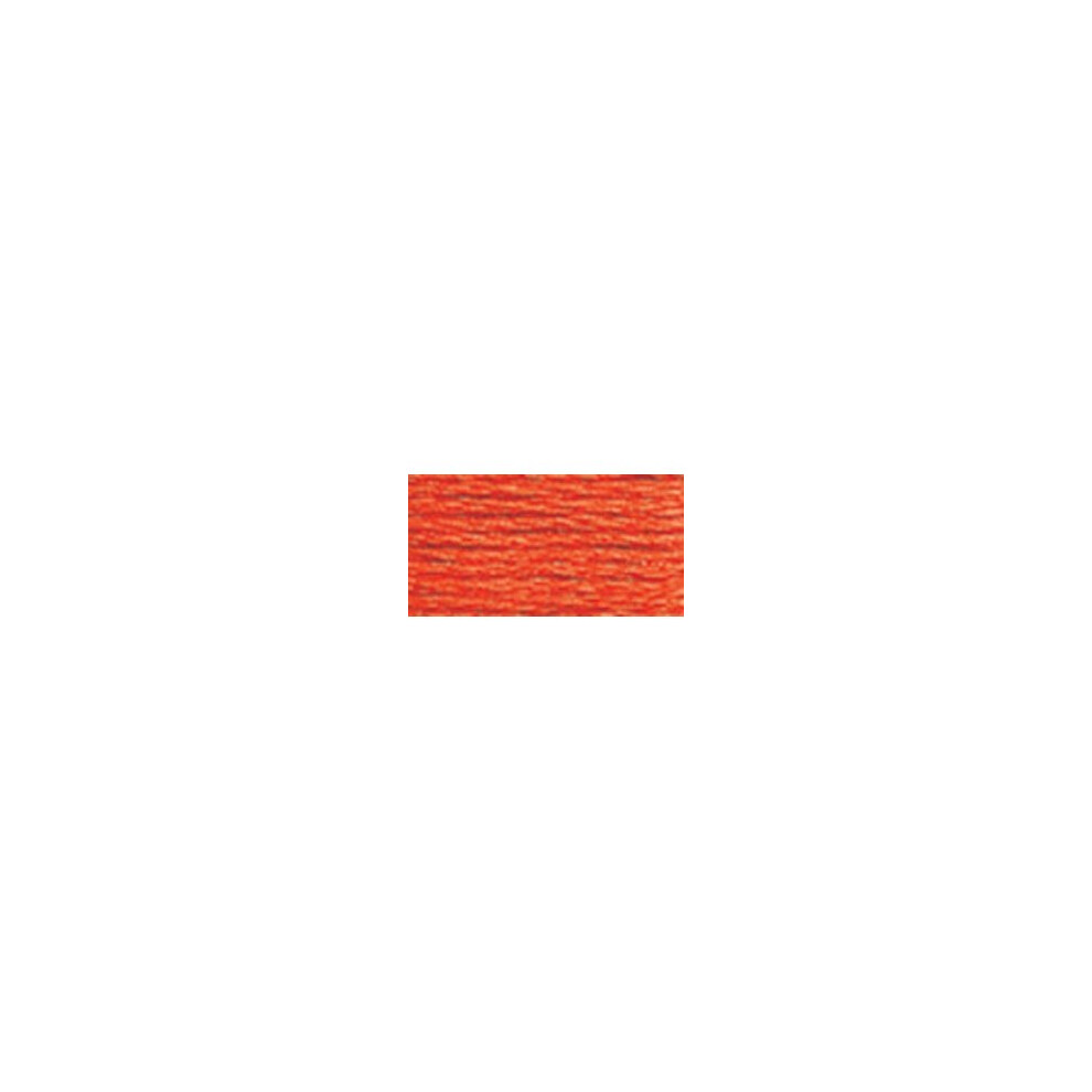 Dmc Pearl Cotton Ball Size 8 87Yd-Bright Orange White,Orange