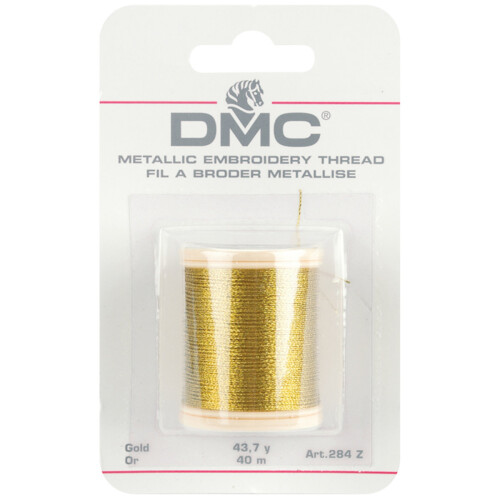 DMC DMC Μεταλλική Κλωστή Ραψίματος 43.7 μέτρα-Χρυσό