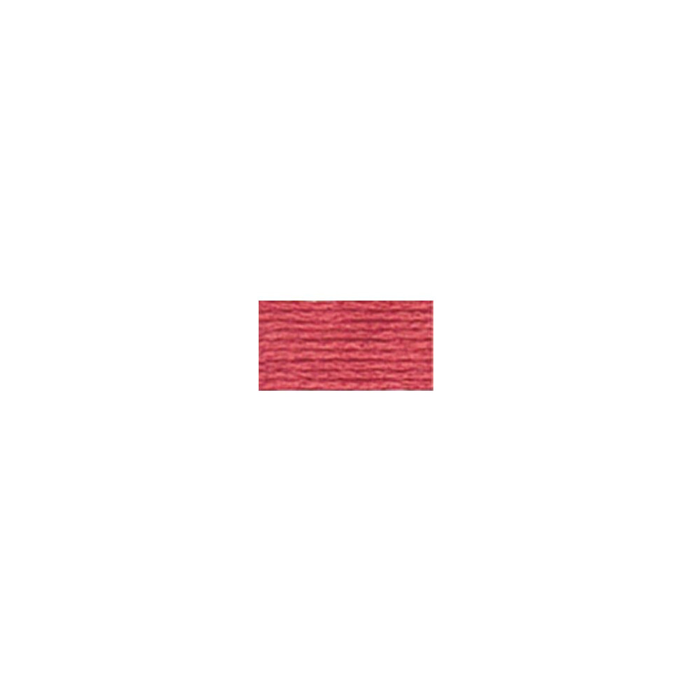 Dmc Pearl Cotton Ball Size 8 87Yd-Dark Salmon Pink,White