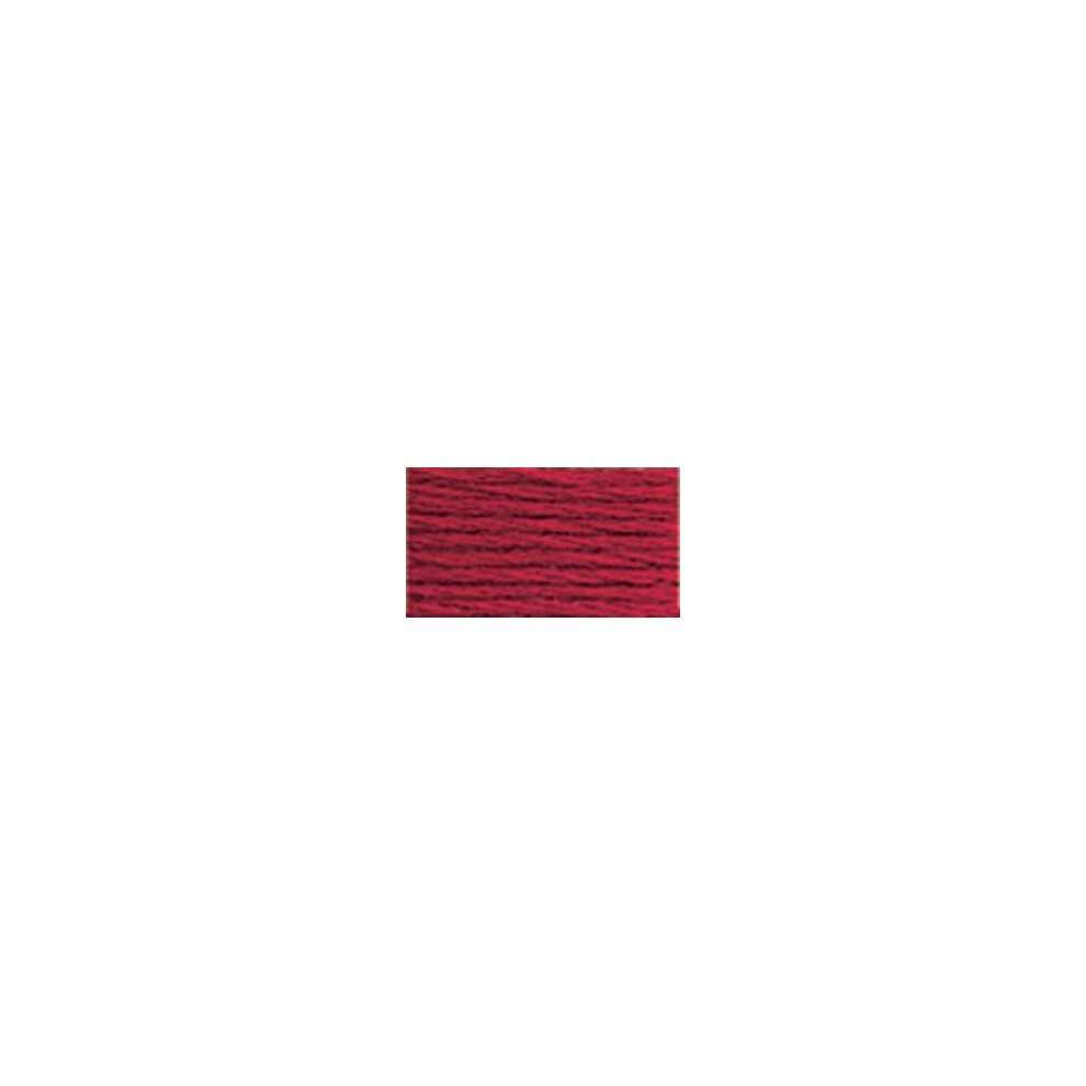 Dmc Pearl Cotton Skein Size 5 27.3Yd-Dark Red White,Red