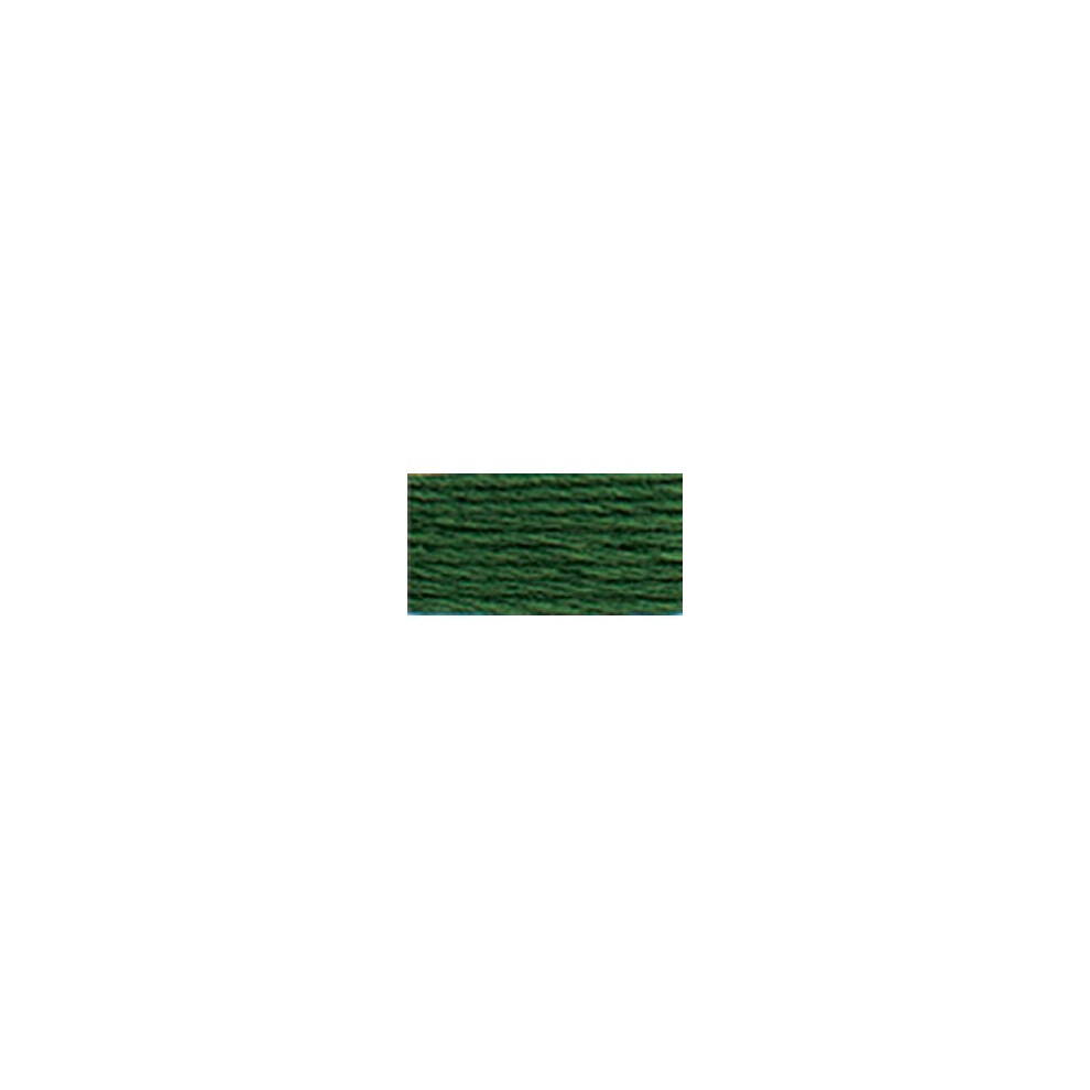 Dmc Pearl Cotton Skein Size 5 27.3Yd-Very Dark Hunter Green White,Green