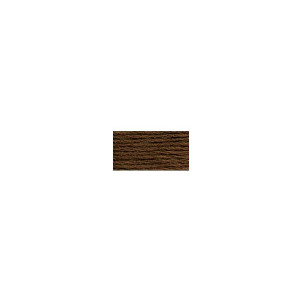 Dmc Pearl Cotton Skein Size 5 27.3Yd-Very Dark Coffee Brown White,Brown