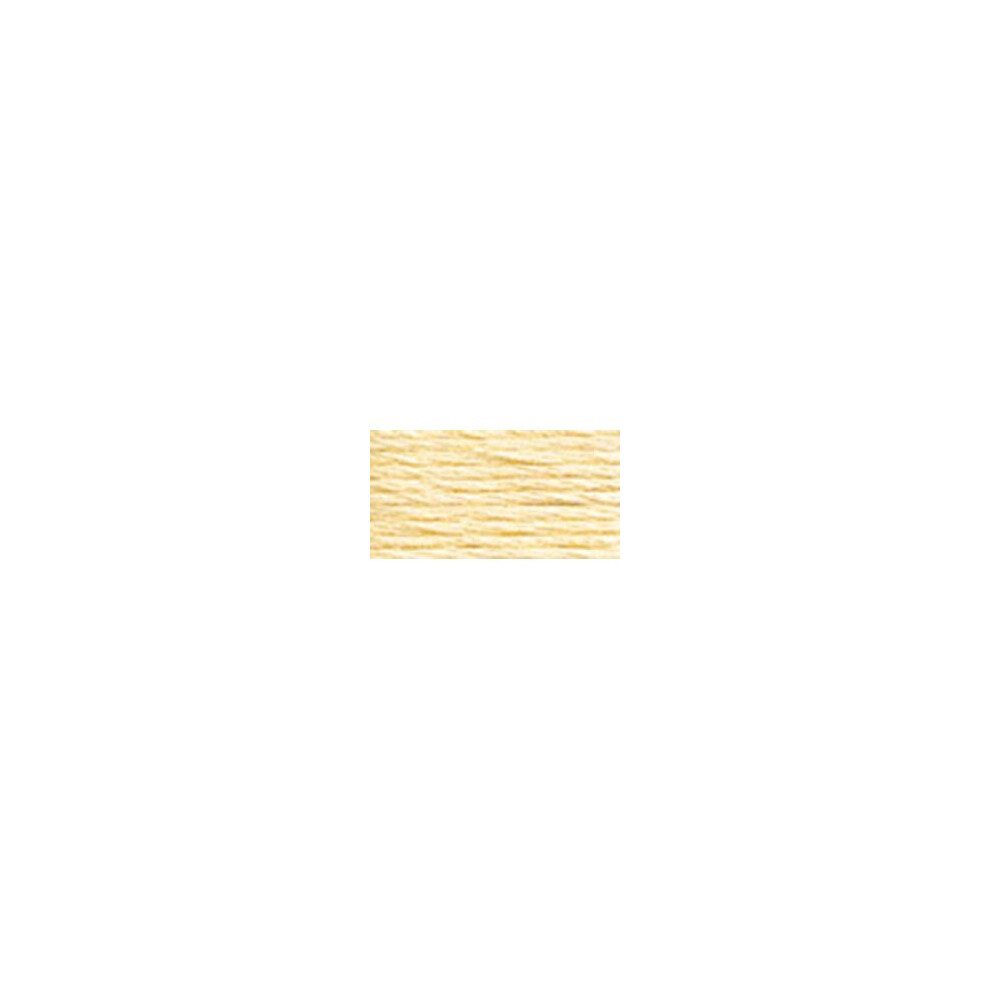 Dmc Pearl Cotton Skein Size 5 27.3Yd-Ultra Pale Yellow White,Yellow