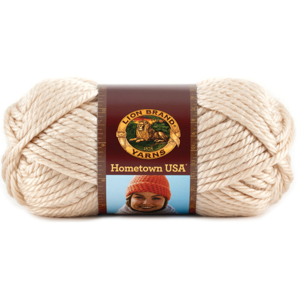 Lion Brand Hometown USA Yarn-Los Angeles Tan