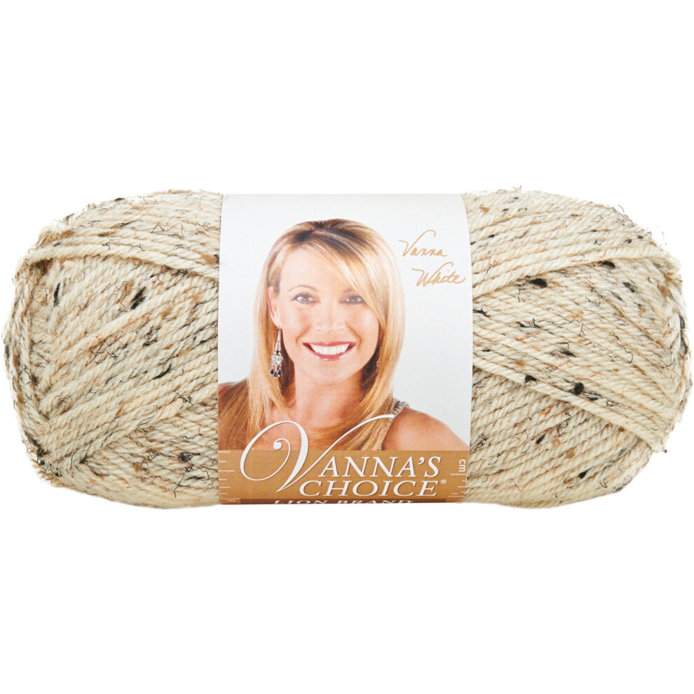 Lion Brand Vanna's Choice Yarn-Oatmeal