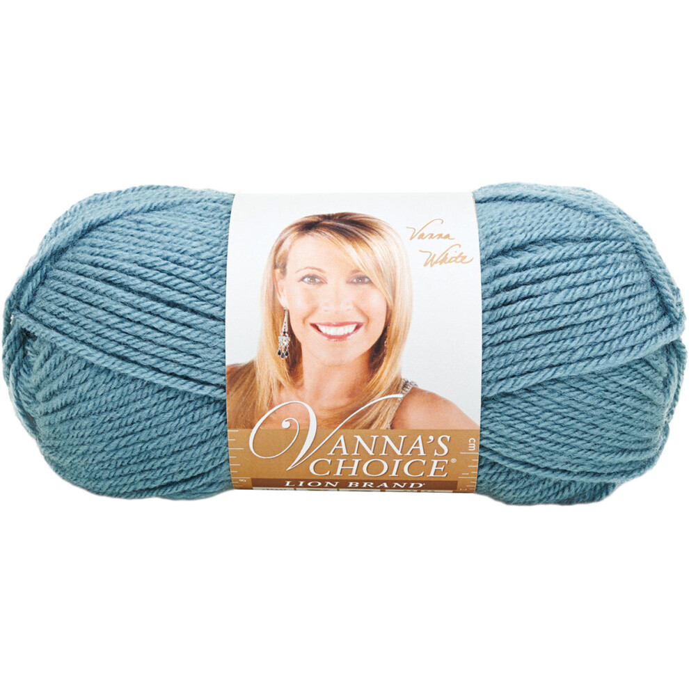 Lion Brand Vanna's Choice Yarn-Dusty Blue