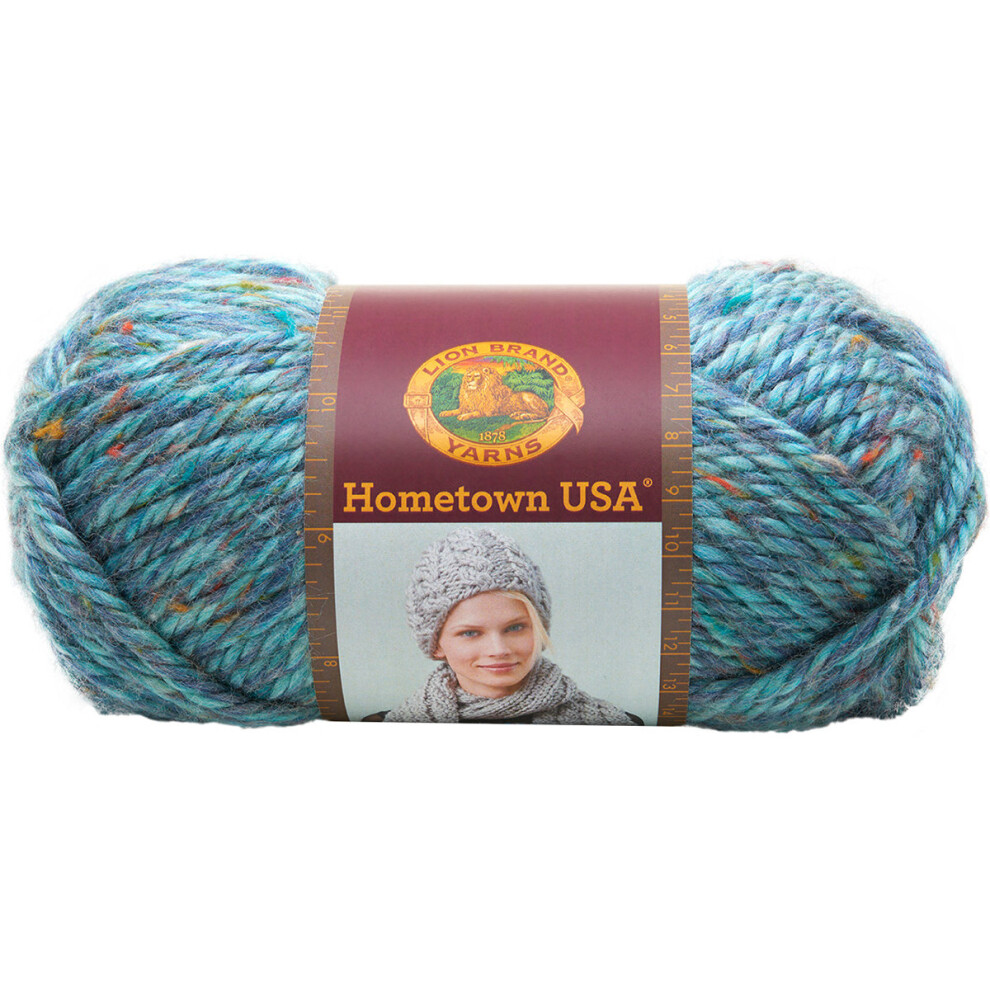 Lion Brand Hometown USA Yarn-Key Largo Tweed