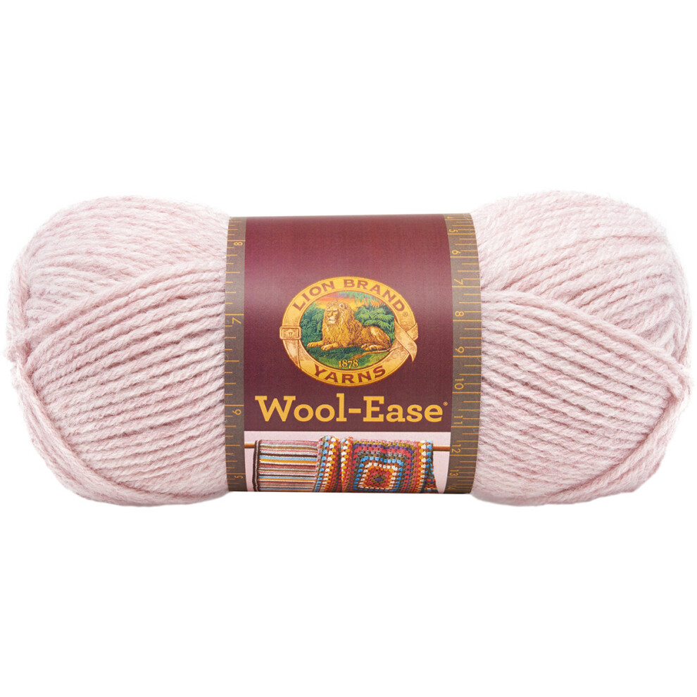 Lion Brand Wool-Ease Yarn -Blush Heather