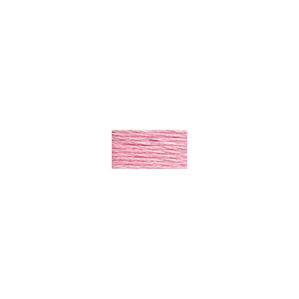 Dmc Pearl Cotton Ball Size 8 87Yd-Very Light Cranberry White