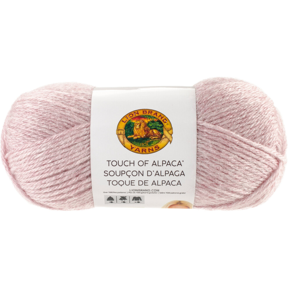 Lion Brand Touch Of Alpaca Yarn-Blush