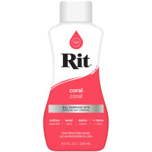 Rit Dye Liquid 8oz-Coral