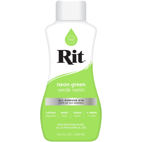 Corante Líquido Multiuso Rit, 8 Fl Oz, Verde Neon