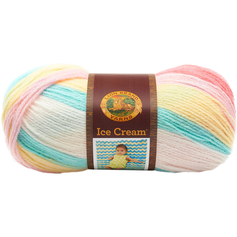 Lion Brand Ice Cream Yarn-Tutti Frutti