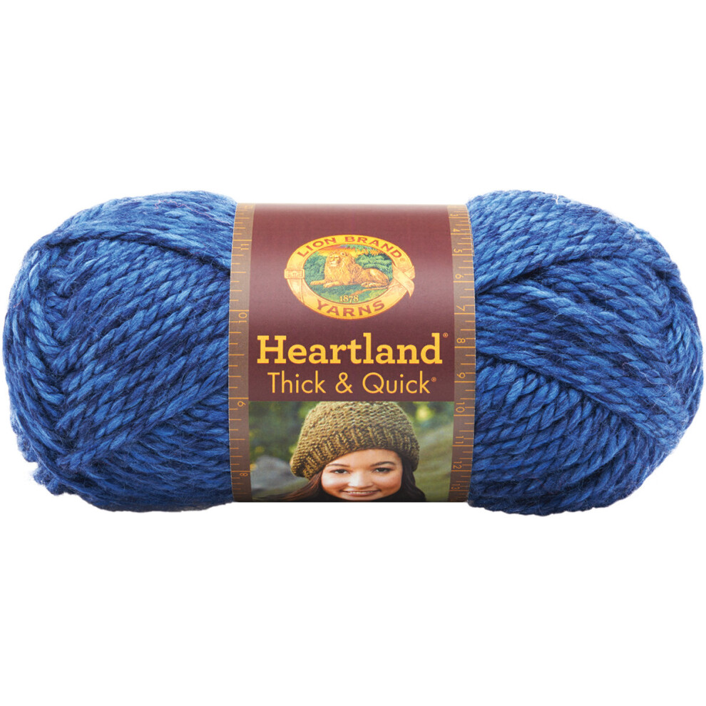 Lion Brand Heartland Thick & Quick Yarn-Olympic