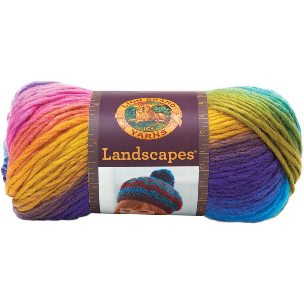 Lion Brand Landscapes Yarn-Boardwalk