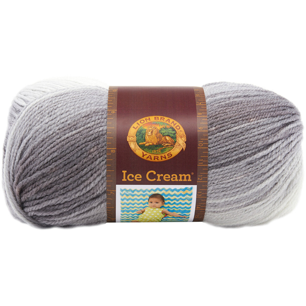 Lion Brand Ice Cream Yarn-Cookies & Cream