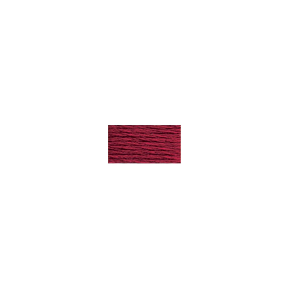 Dmc Pearl Cotton Ball Size 8 87Yd-Medium Garnet White